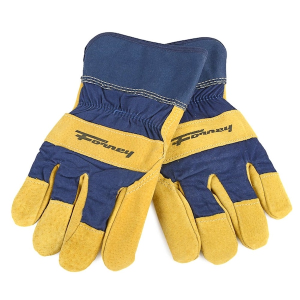 Forney Lined Premium Pigskin Leather Palm Gloves Menfts L 53210 - main